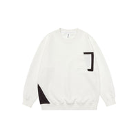 Men's Fall Winter Trend Loose Color Matching Casual Top