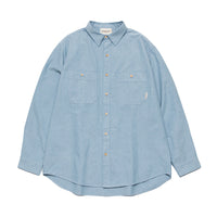 Retro Cotton Long-sleeved Shirt Spring High Street Loose Couple Shirt