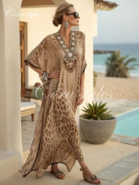Vacation Robe Beach Dress One-piece Dress