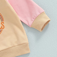 Children's Letter Printing Color Matching Personalized Sweater