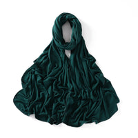 56 Colors Solid Color Modal Scarf Small Size Monochrome Jersey Veil Mercerized Cotton Scarf