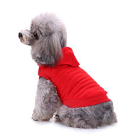 Small Dog Springsummer Thin Pullover Hooded T-shirt