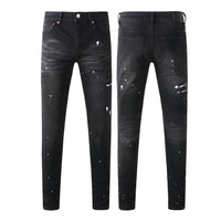 Men's Fashionable Ripped Straight-Leg Pants