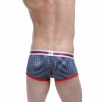 Trendy Physiological Snowflake Fallen Leaves Men's Cotton Boxers