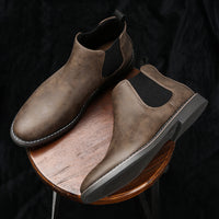 Chelsea Men's Boots Formal High-top  British Casual Single