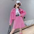 Two-piece Blouse Slim Wrap Skirt Short Skirt