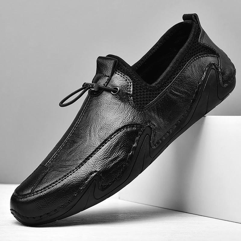 Fashion British Leisure Men's Leather Shoes