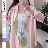Casual Premium Striped Women's Long-sleeved Shirt