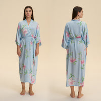 New Satin Plus Size Pajamas For Women Lightweight Loungewear Robe