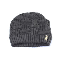 Men's Fashion Padded Jacquard Knitted Hat