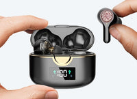 T22 Digital Display Wireless Tws Bluetooth Headset Binaural Sports In-ear Dual Dynamic Headset