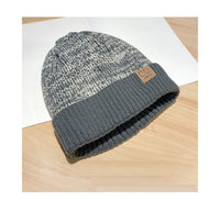Warm Knitted Hat Japanese Style All-matching Fleece-lined Earflaps