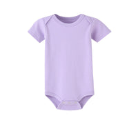 Summer Triangle Solid Color Short-sleeved One-piece Romper