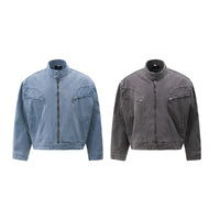 Denim Jacket Men's Punk High Street Fashionable Design Sense