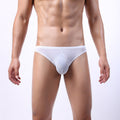Men's Ice Silk Underwear Transparent Triangle