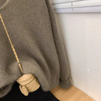 V Neck Baselayer Pullover Sweater For Women