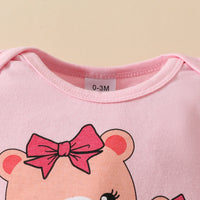 Sweet Cute Baby Summer Short Sleeve Shorts Suit