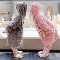 New Children's Flannel Home Wear Pajamas