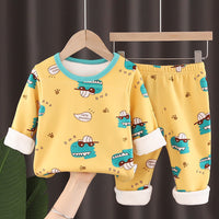 Fashion Men's And Women's Baby Long-sleeved Warm Suit