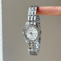 Daisy-shaped Round Dial With Diamond Embellishments For A Premium, High-end Look