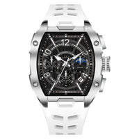 Men's Bucket-shaped Sports Waterproof Luminous Watch