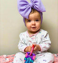 Corn Kernel Fashion Baby Comfortable Big Bow Indian Fabric Tire Hat