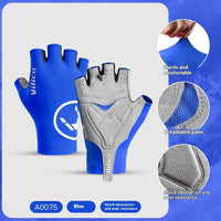 Spring And Summer Outdoor Mountain Bike Riding Gloves Thin Shock Absorption
