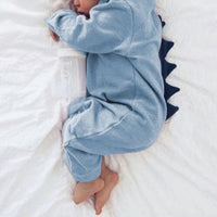 EBay AliExpress Amazon Ins Foreign Trade New Children's Wear Children's Little Dinosaur Baby Jumpsuit Romper