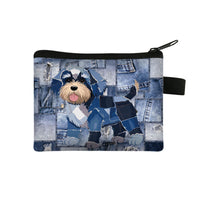 Organizing Storing Denim Jeans Animal Coin Purse