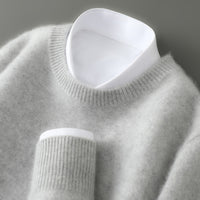 Men's Half-high Collar Thickened Loose Pullover