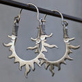 Retro Irregular U-Shaped Earrings