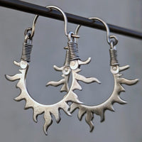 Retro Irregular U-Shaped Earrings