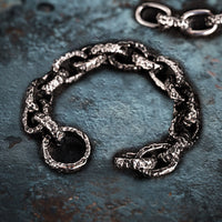 Mens Retro-Style Fashion Titanium Steel Bracelet