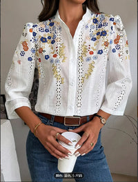 Spring New Arrival Retro-Printed Shirt