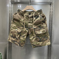 Camouflage Shorts Loose Cargo Men's Outerwear Casual Fifth Pants