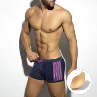Fashion Polka Dot Print Three-dimensional Sexy Quick-drying Swimming Boxers