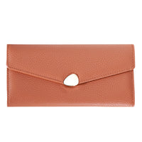 Women's Lychee-pattern Clutch Wallet Fashionable Cardholder Multi-functional