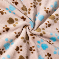 Pet Blanket Kennel Mat Dog Warm Double-sided Thickened Flannel