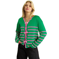 European And American Fashion Bowknot Pullover Women