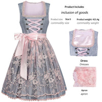 Beer Festival Maid Performance Lace Dress