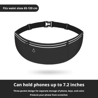Sports waist pack-Premium gray-1 piece