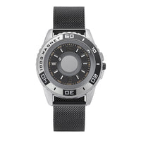 Creative Magnetic Black Technology Metal Student Men's Watch