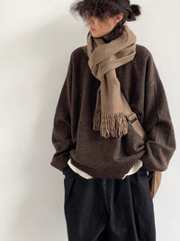 Retro Loose Sweater Autumn Clothing