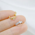 Titanium Steel European And American Entry Lux Full Diamond Earrings