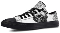 Fashion Printed Couple High Top Canvas Shoes