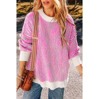 European And American Leisure Loose All-matching Jumper Top