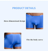 Translucent elastic comfortable boxer shorts