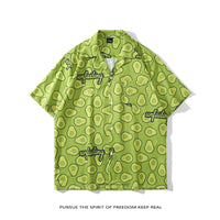 Vintage Oil Painting Floral Shirt For Men