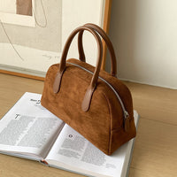 Large Capacity Suede Handbag For Women