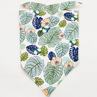 Fruit Green Leaf Pet Scarf Drool Towel